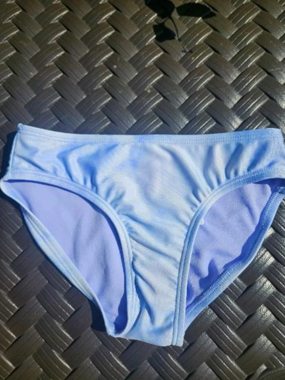 Gap Kids Tankini Swimsuit Small Blue White Tie Dye 2 Piece